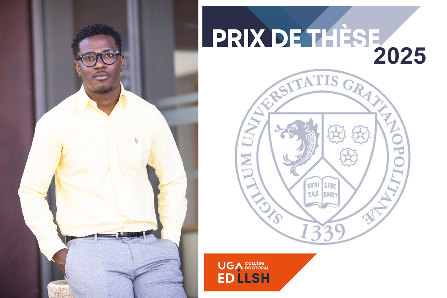 Danaxon JOACHIM Lauréat du prix de thèse académique 2025