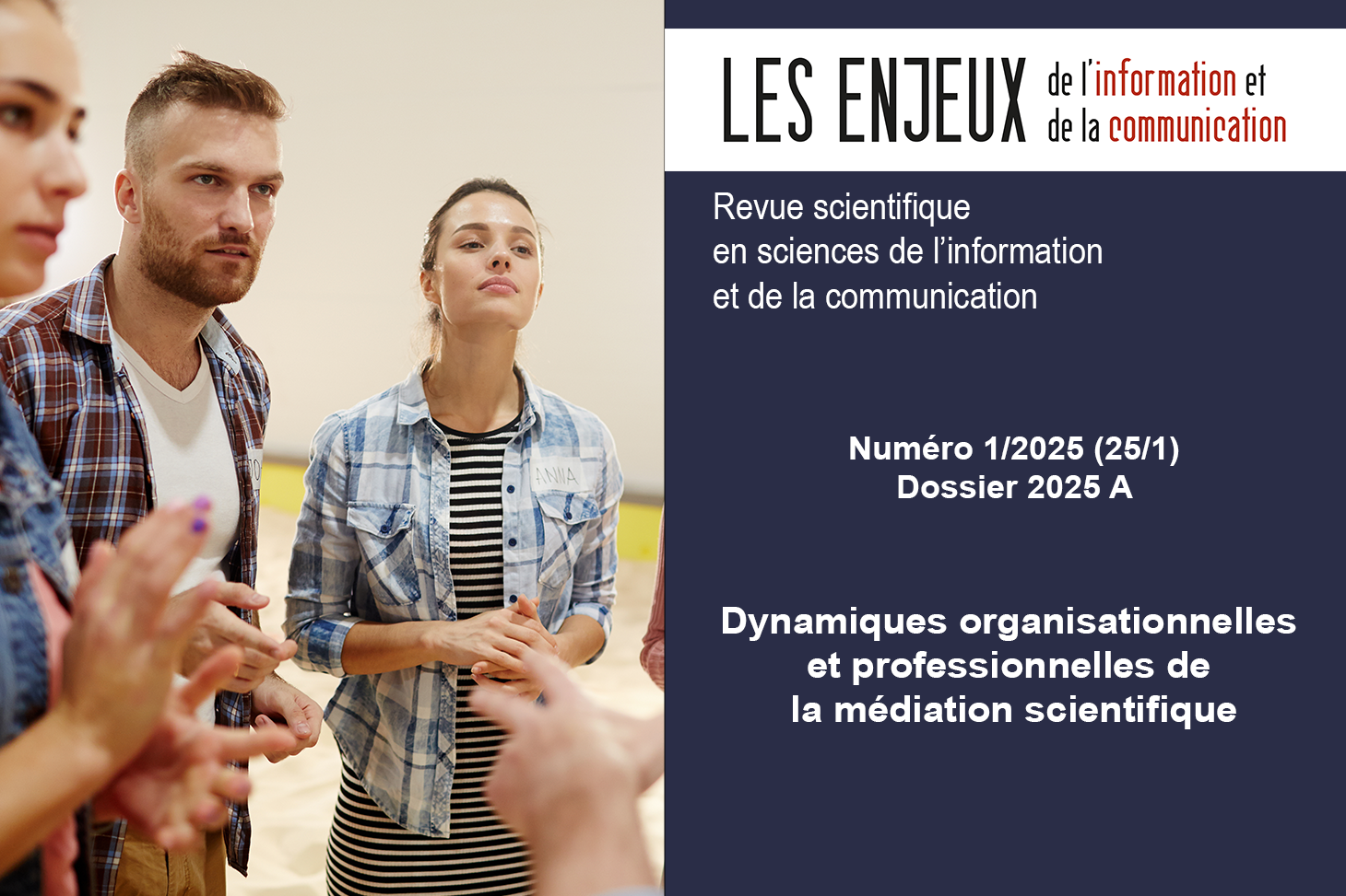 Les Enjeux - Dynamiques organisationnelles et professionnelles de la médiation scientifique
