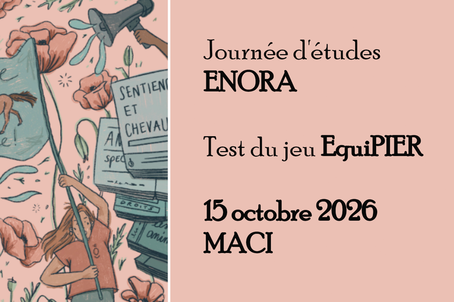 ENORA (Enjeux de la production de nouveaux récits sur nos rapports aux animaux)