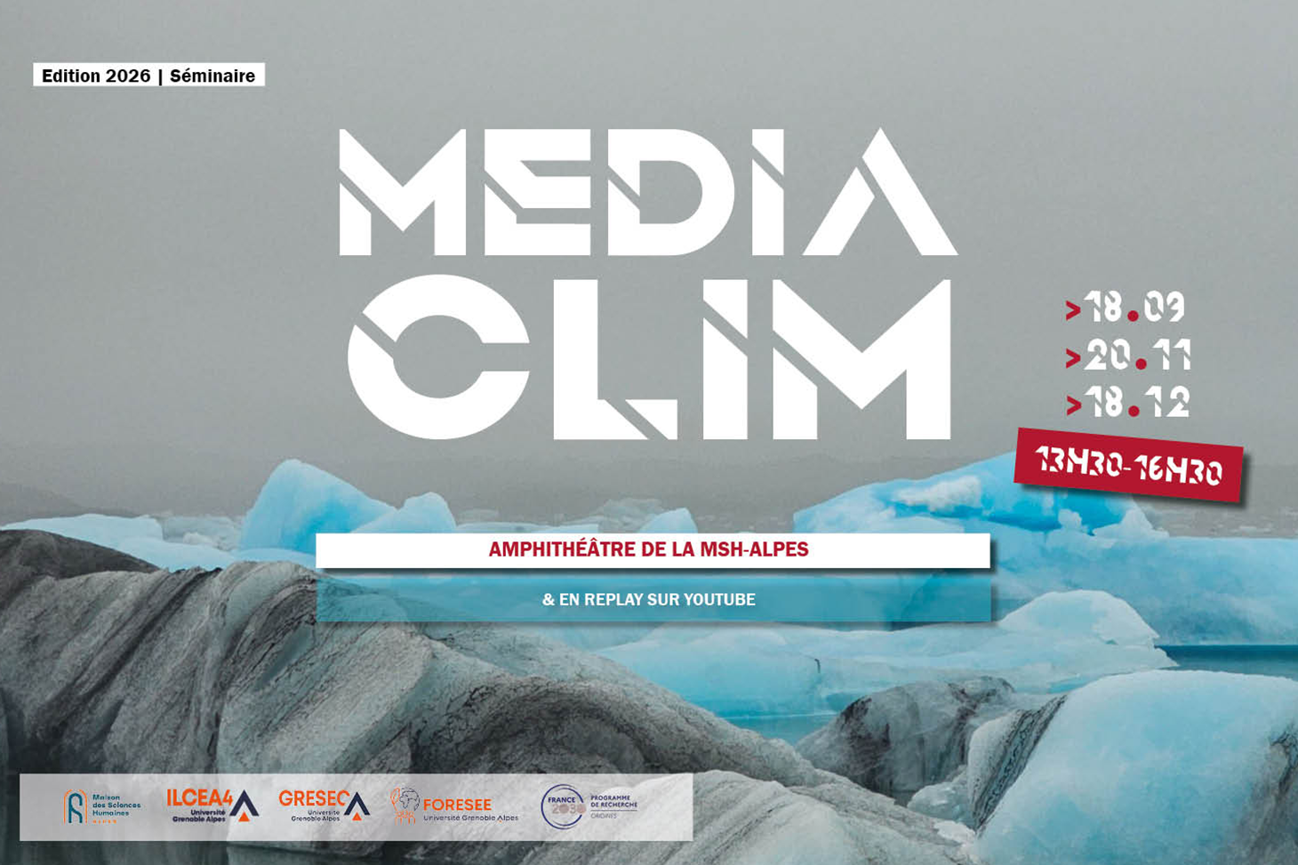 MEDIACLIM, croiser les regards disciplinaires sur les formes de médiation, de représentation et de circulation des savoirs sur le climat.